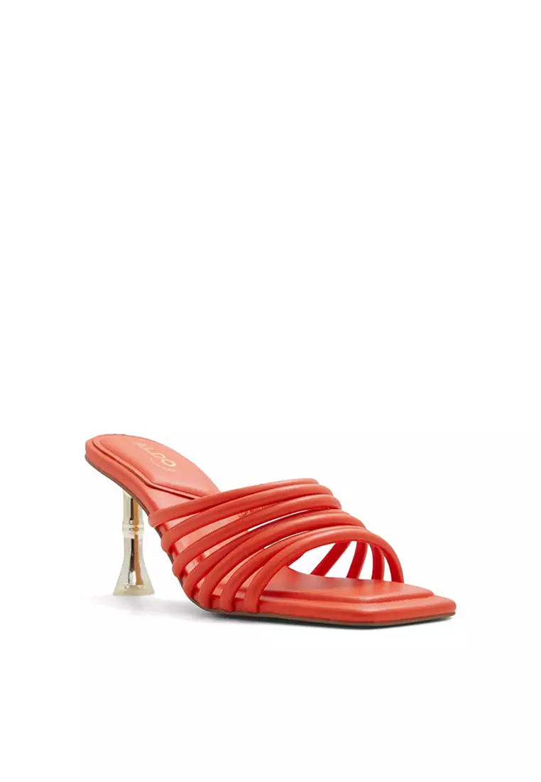 Red 2025 aldo sandals