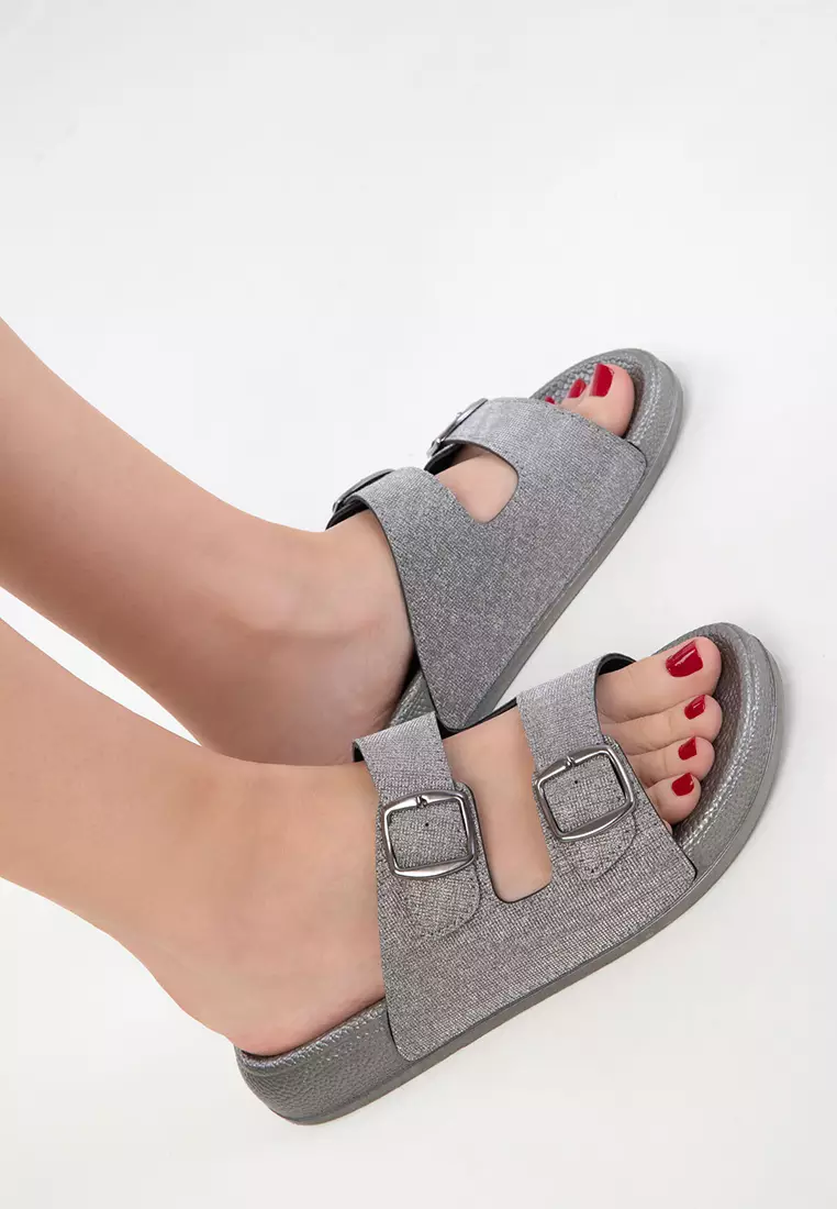 20494 Platinum Women's Slippers