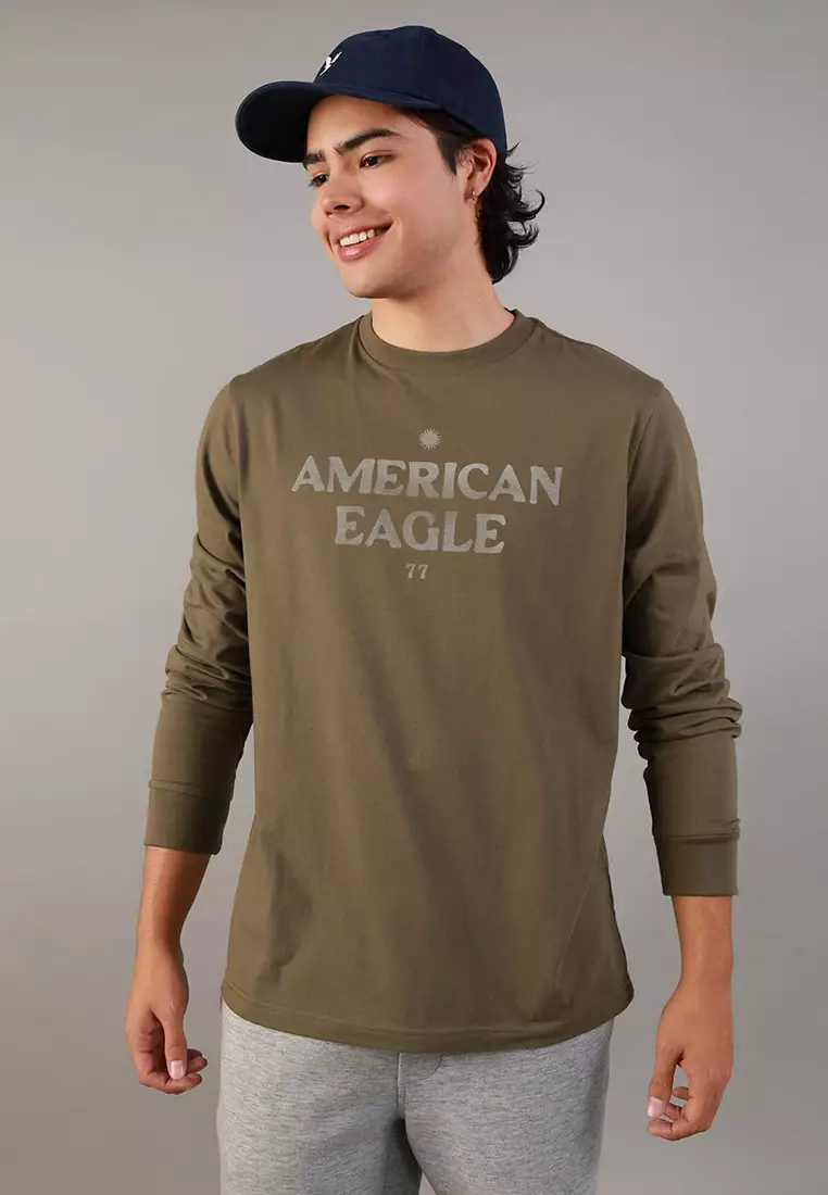 american eagle long sleeve tee