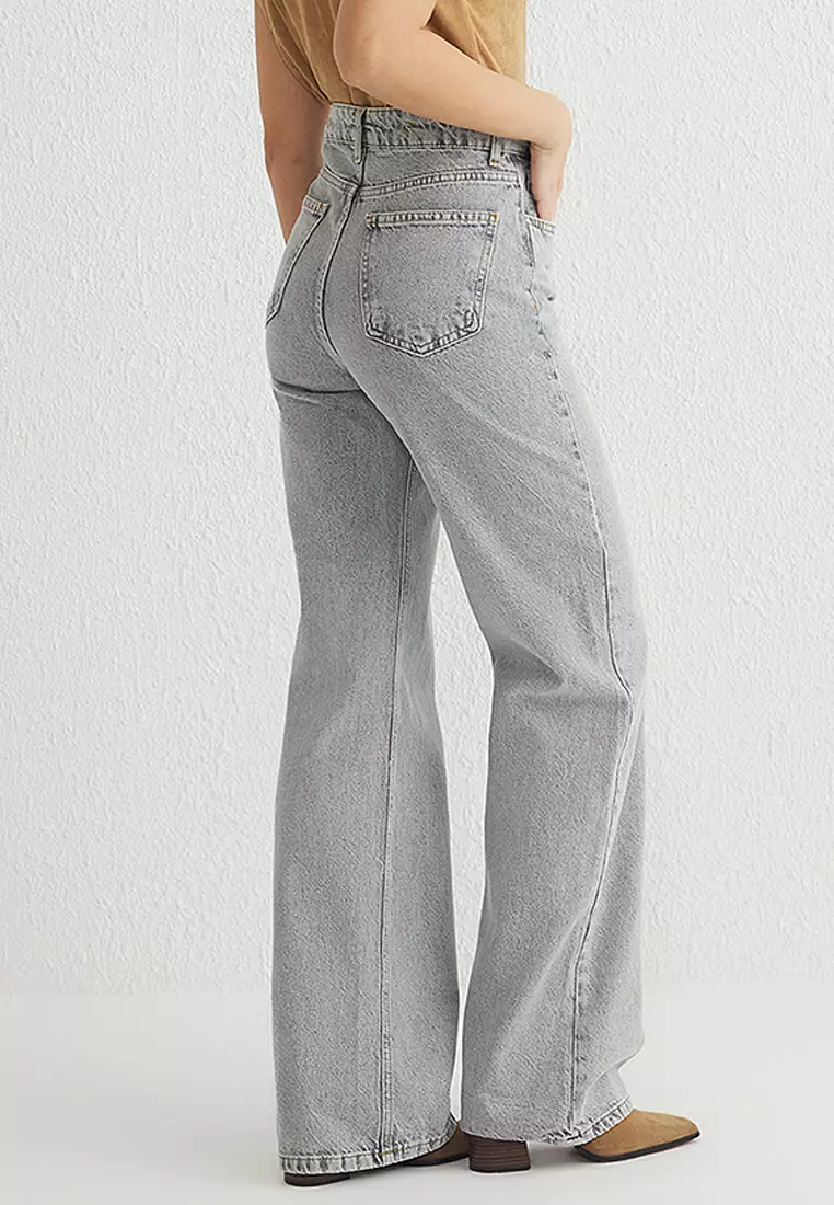 High Waist Wide Leg Jeans