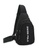 Swiss Polo black Logo Single Strap Chest Bag 2DBAEACAFE23C4GS_2