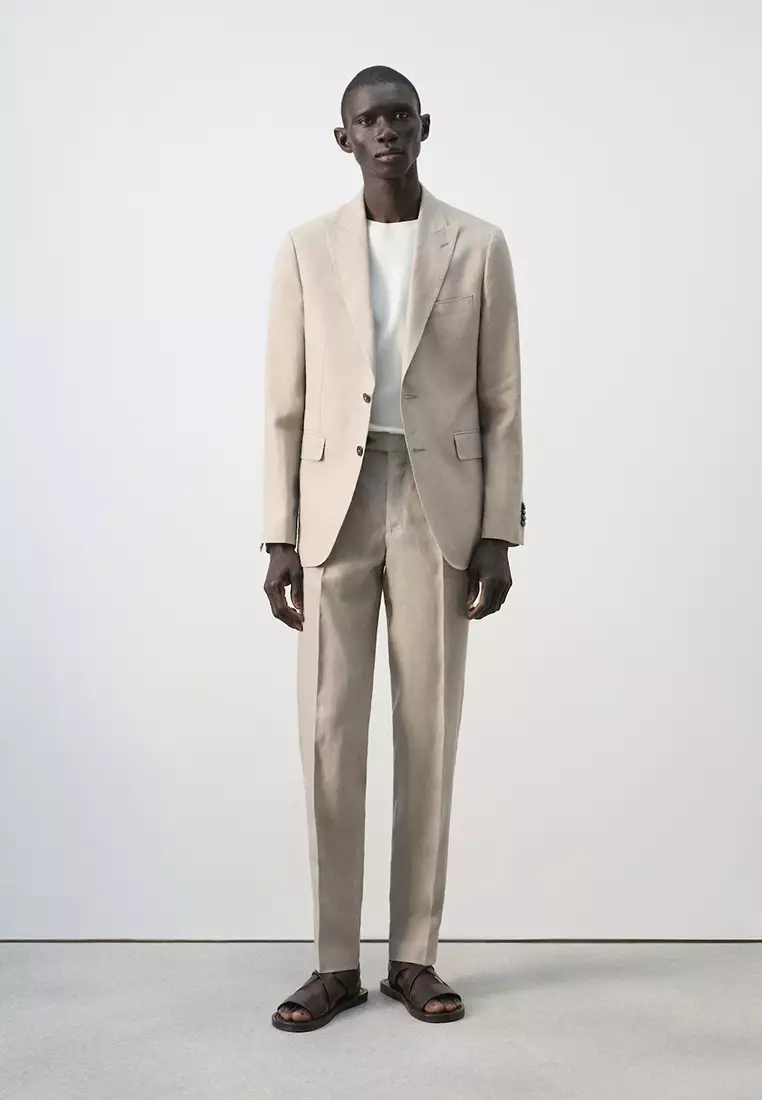 Amalfi 100% Linen Slim-Fit Suit Jacket