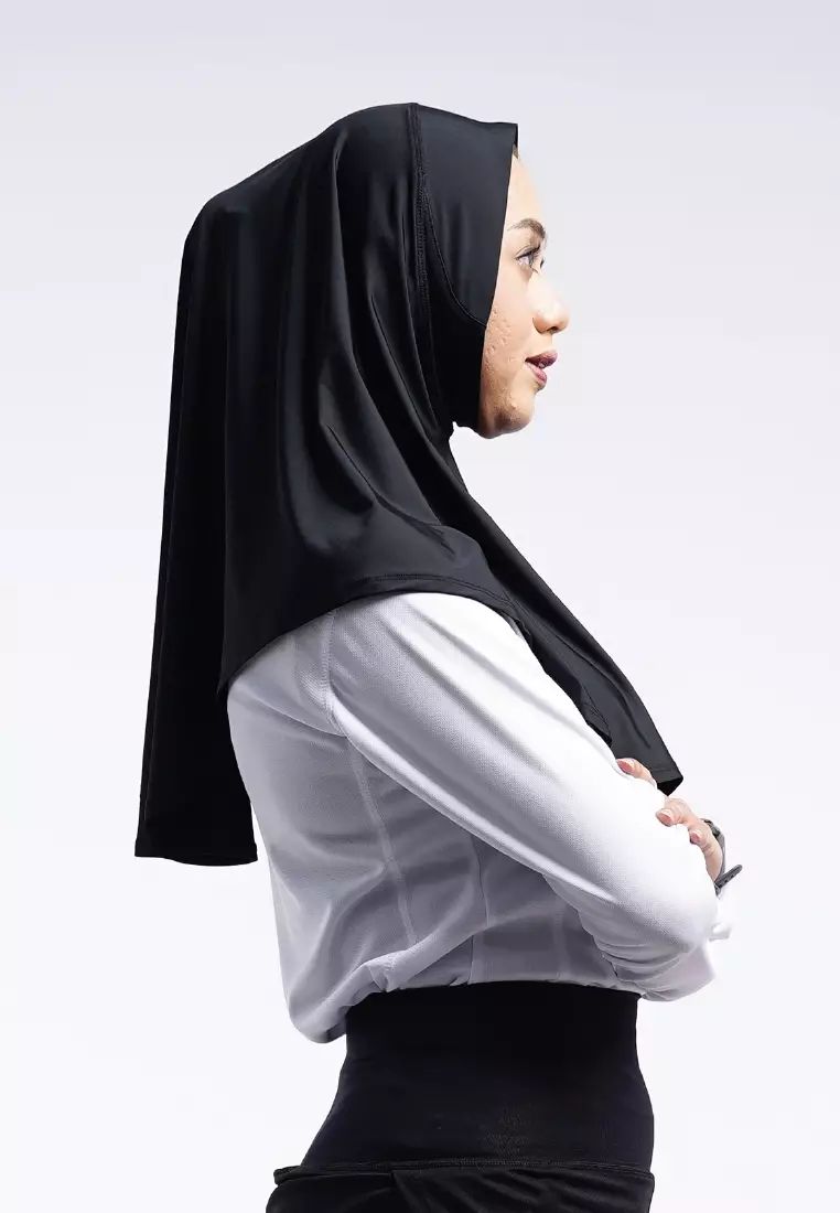 Tiento Kerudung Olahraga Spandex Jilbab Instant Sport Hijab Ranova