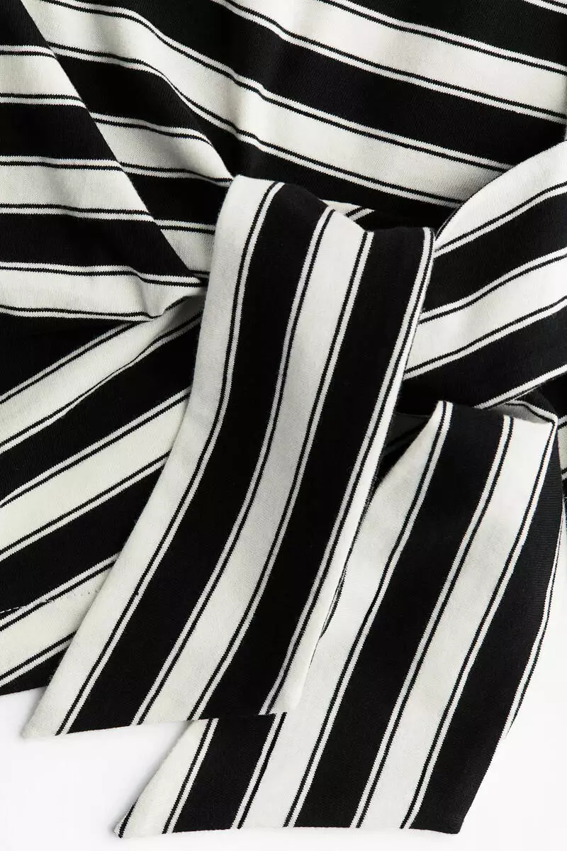 Tie-detail T-shirt