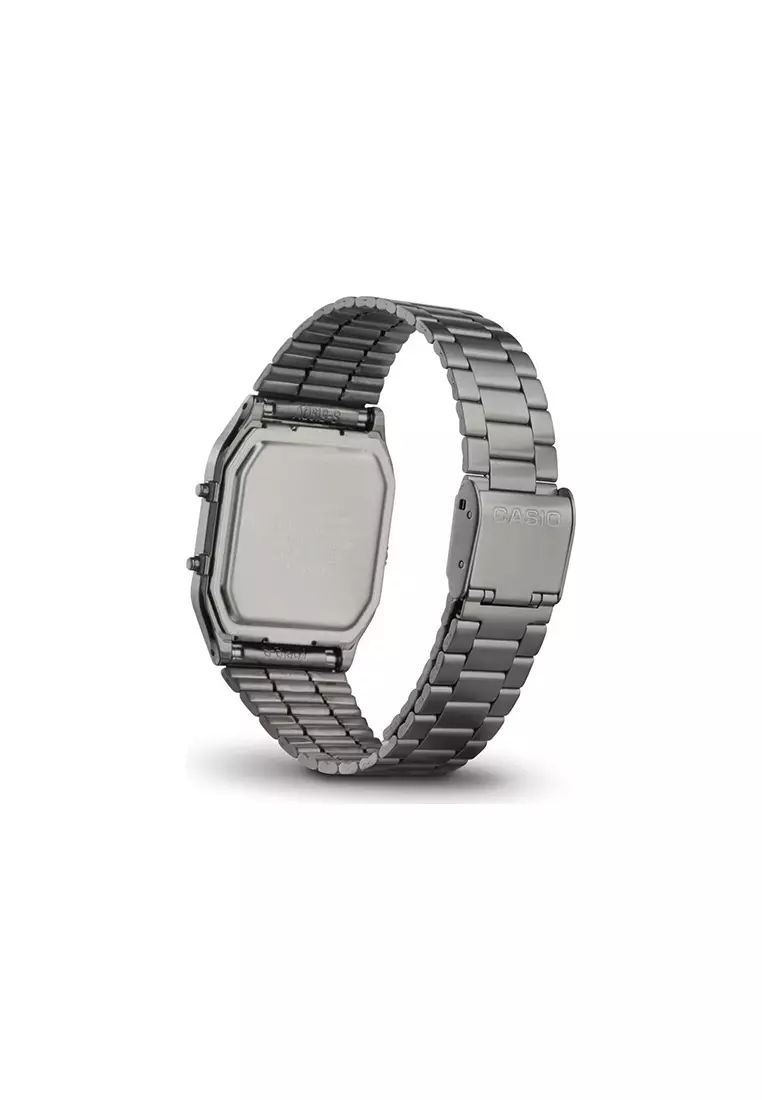 AQ-230EGG-3A Unisex Analog-Digital Watch Stainless Steel Band