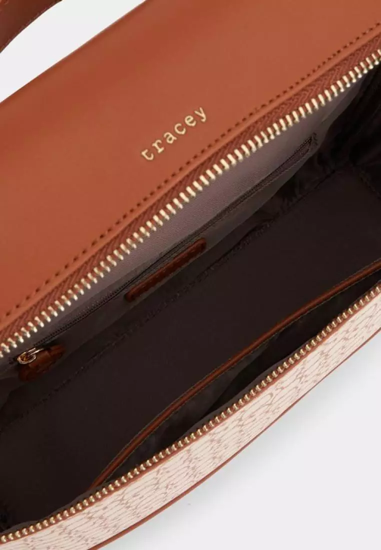 Tracey x Tsum Tsum Monogram Boxy 2-Way Bag Backpack Sling Bag