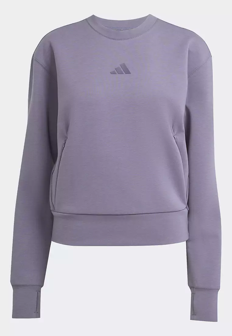 Crew Sweatshirt Adidas Pink And Grey Sweatshirt Buy Adidas Womens