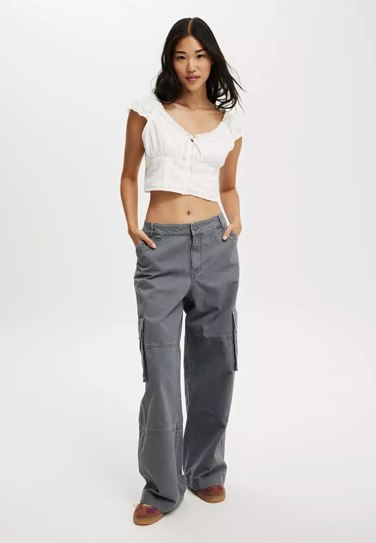 Kara Cap Sleeves Top