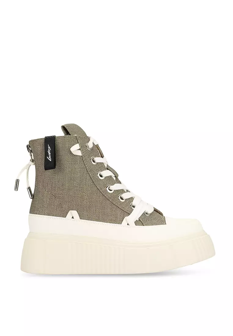 Discount on Betsy  shoes - SKU: Danielle Platform Hi-Top Sneakers