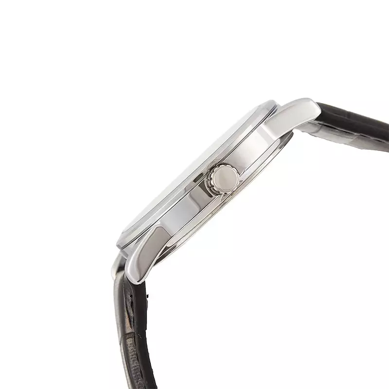 Jam Tangan Wanita Casio Standard LTP-V001L-7BUDF LTPV001 LTP-V001L Silver Dial Black Leather Band