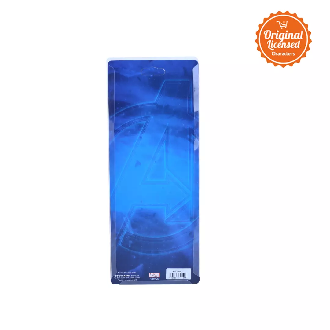 Tempat Pensil Avengers Original – Pencil Case Avengers Biru 22x9 cm | Kotak Pensil Anak Marvel