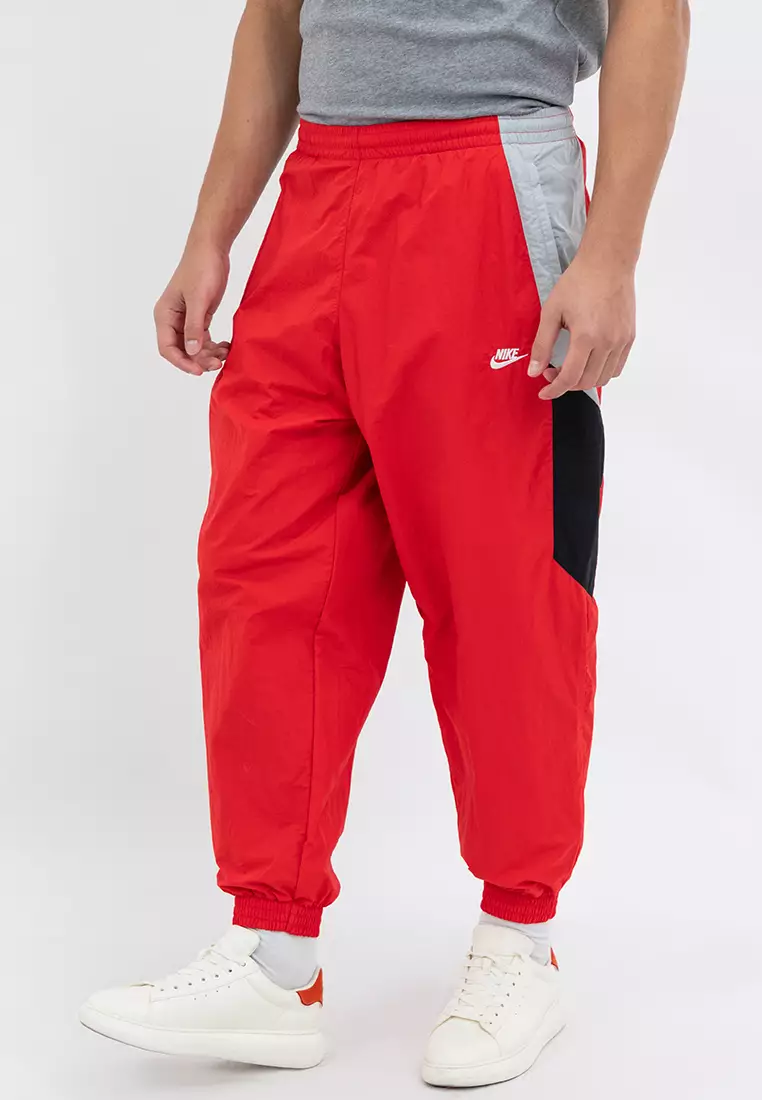 ★★Nike★★ Club Oversized Woven Track Pants M Game  W Nike Track Pants Club Woven Oversized - Game Royal/White