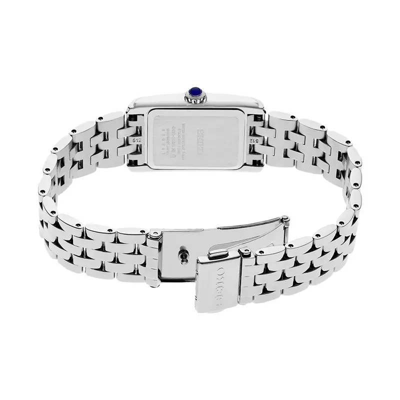 Jam Tangan Wanita Seiko Ladies SWR085P1 Discover More Blue Dial Stainless Steel Strap