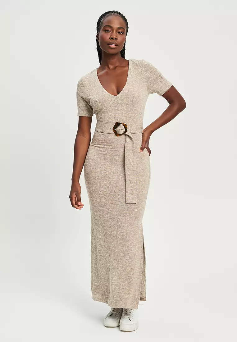 Calli lace v neck dress shop