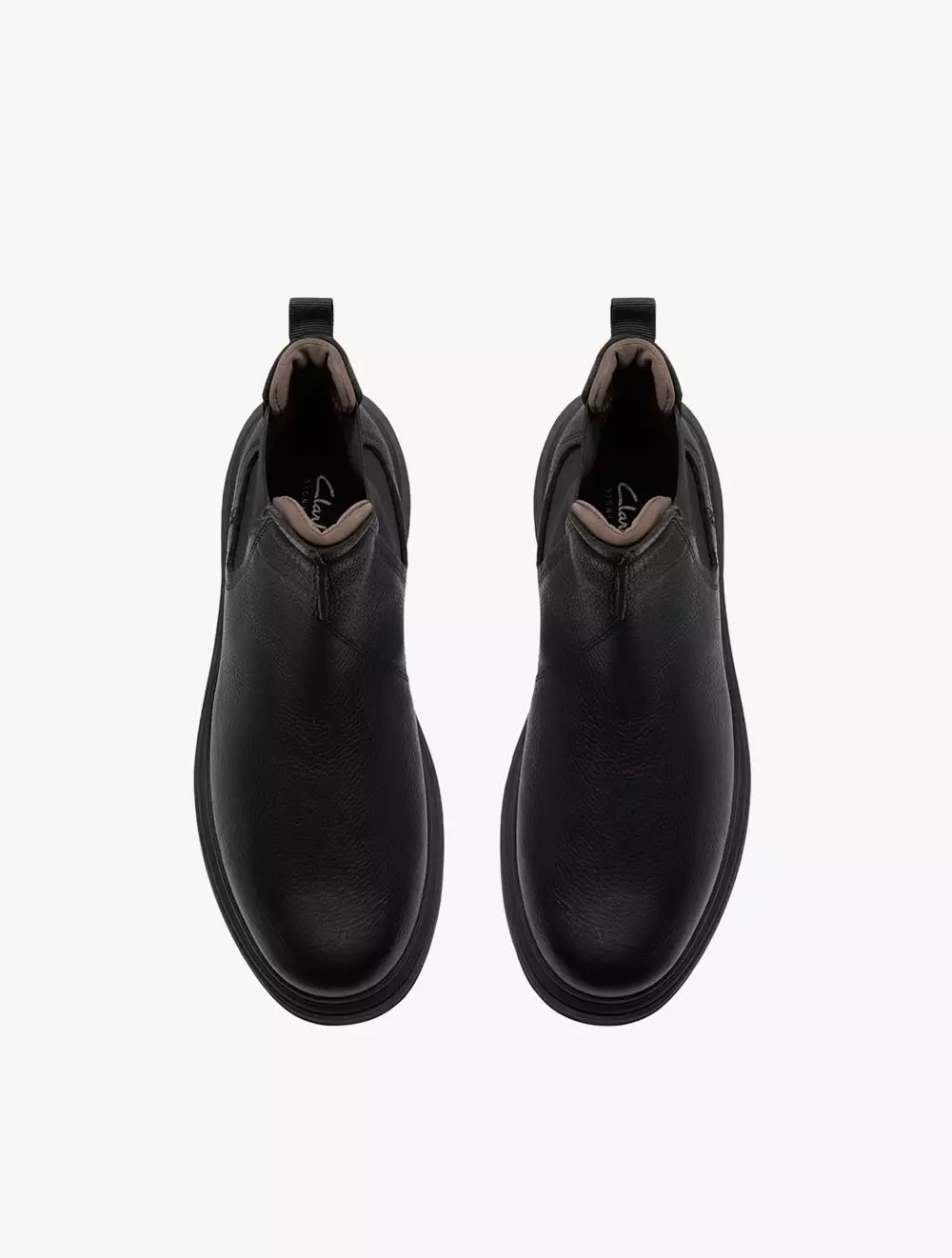 Clarks Badbury Easy Black Leather