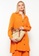 LC WAIKIKI orange Shirt Collar Straight Long Sleeve Women's Tunic C934CAA9E6F724GS_1