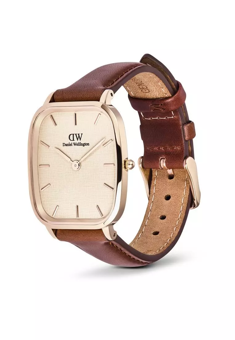 Marlon St Mawes Linen Rose Gold - Men Watch stainless steel watch DW Official Authentic Original
