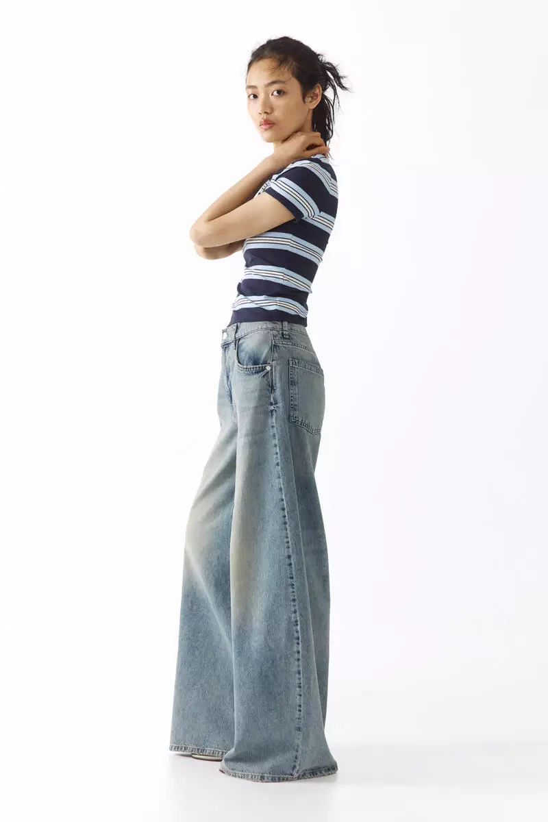 Fitted cotton T-shirt