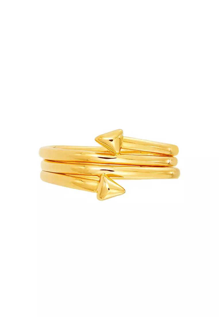 HABIB 999/24K Yellow Gold Ring WWGR1591123