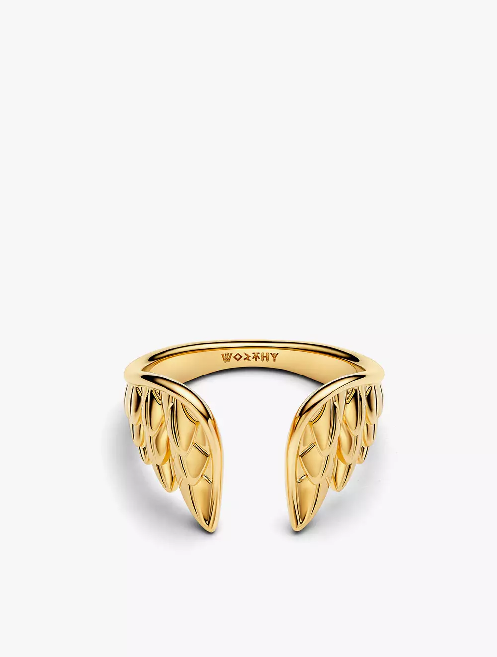 Marvel Thor Wings 14k Gold-Plated Ring - 50