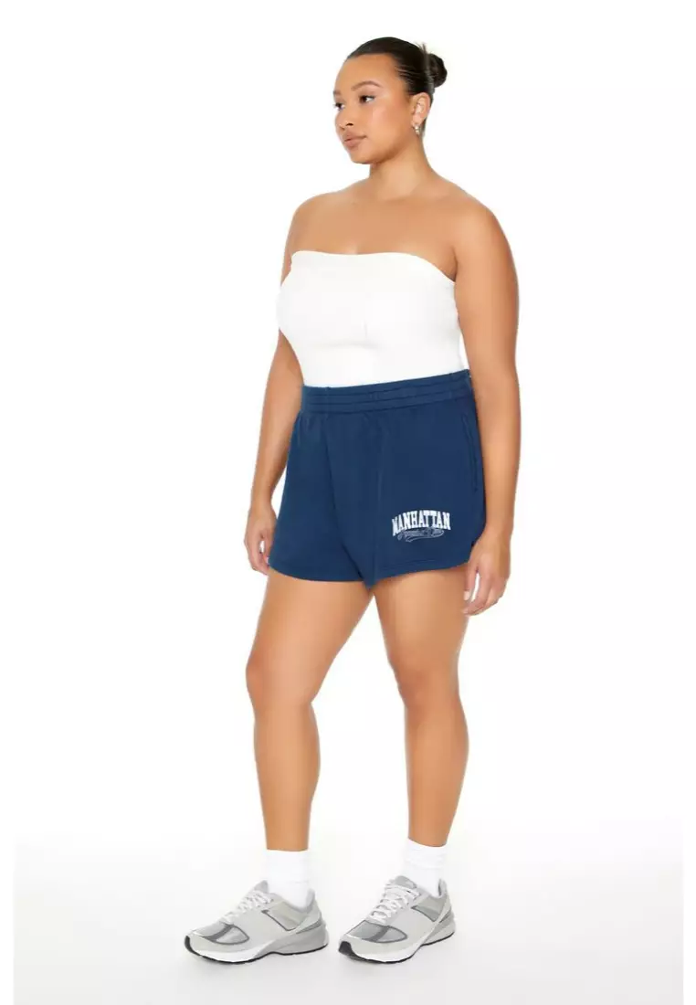 Forever 21 plus size shorts online