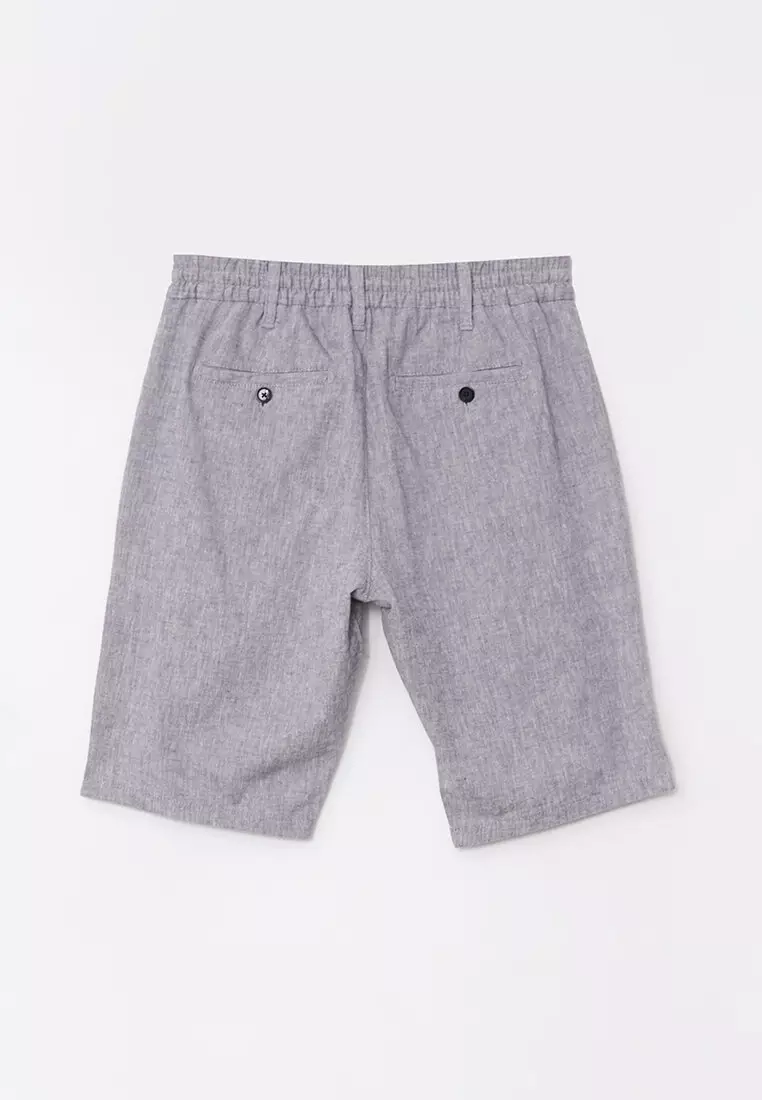Buy LC WAIKIKI Standard Fit Linen Men's Shorts 2024 Online ZALORA