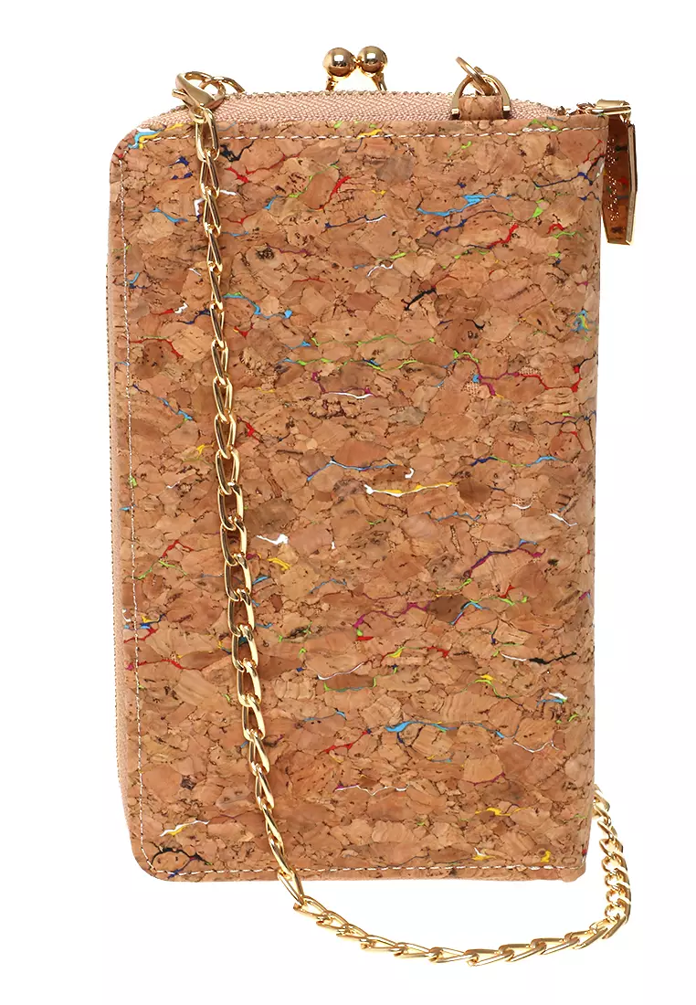 Sling Bag Tas Selempang Dompet Wanita Multifungsi Uniqe Design Material Kulit Leather ORIGINAL