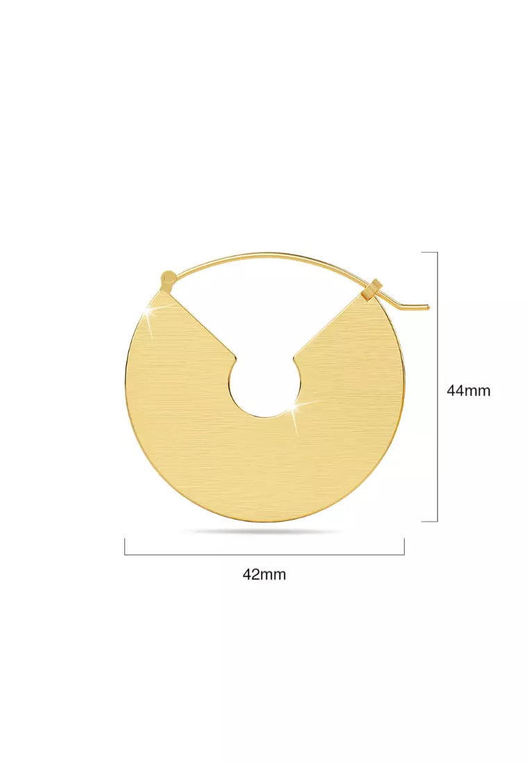Grande Gold Hoop Earrings