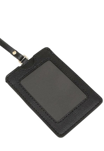 Buy Marc Jacobs Marc Jacobs Leather Lanyard Id Holder In Black 2021 Online Zalora Singapore