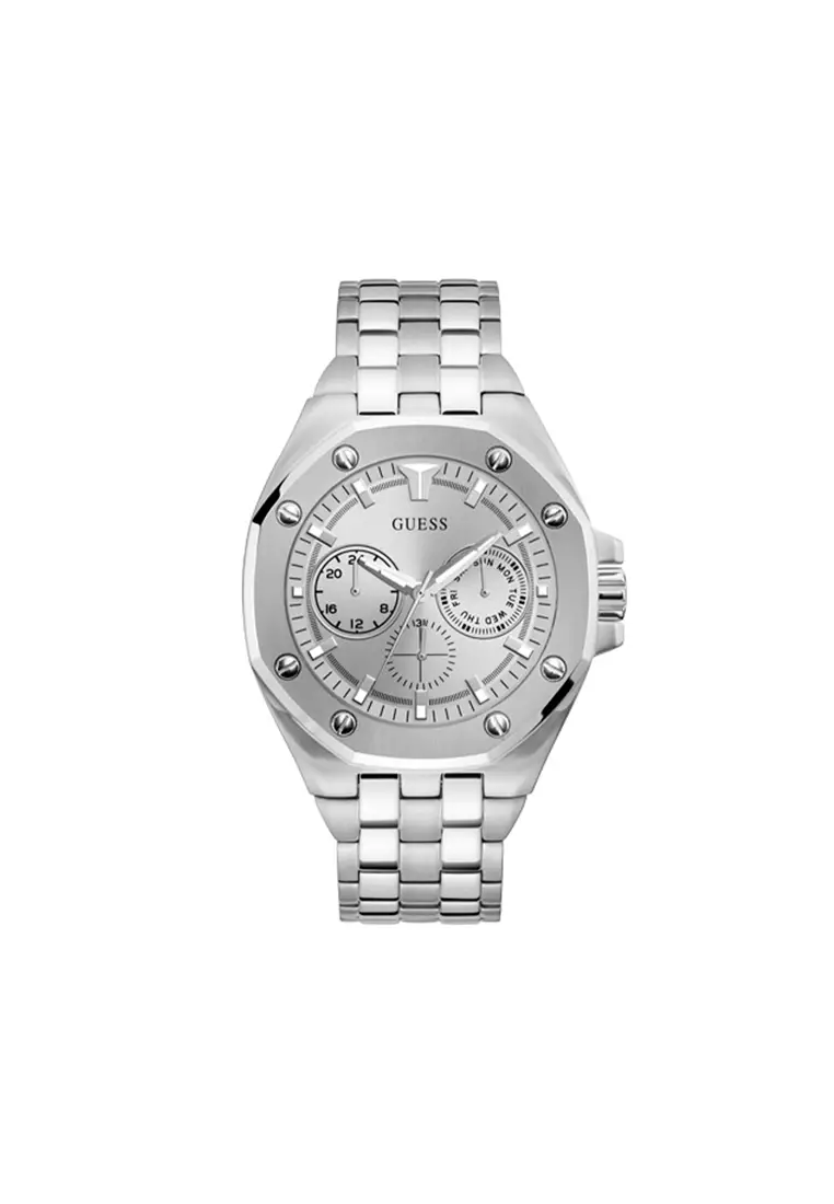 Guess watches outlet for men silver