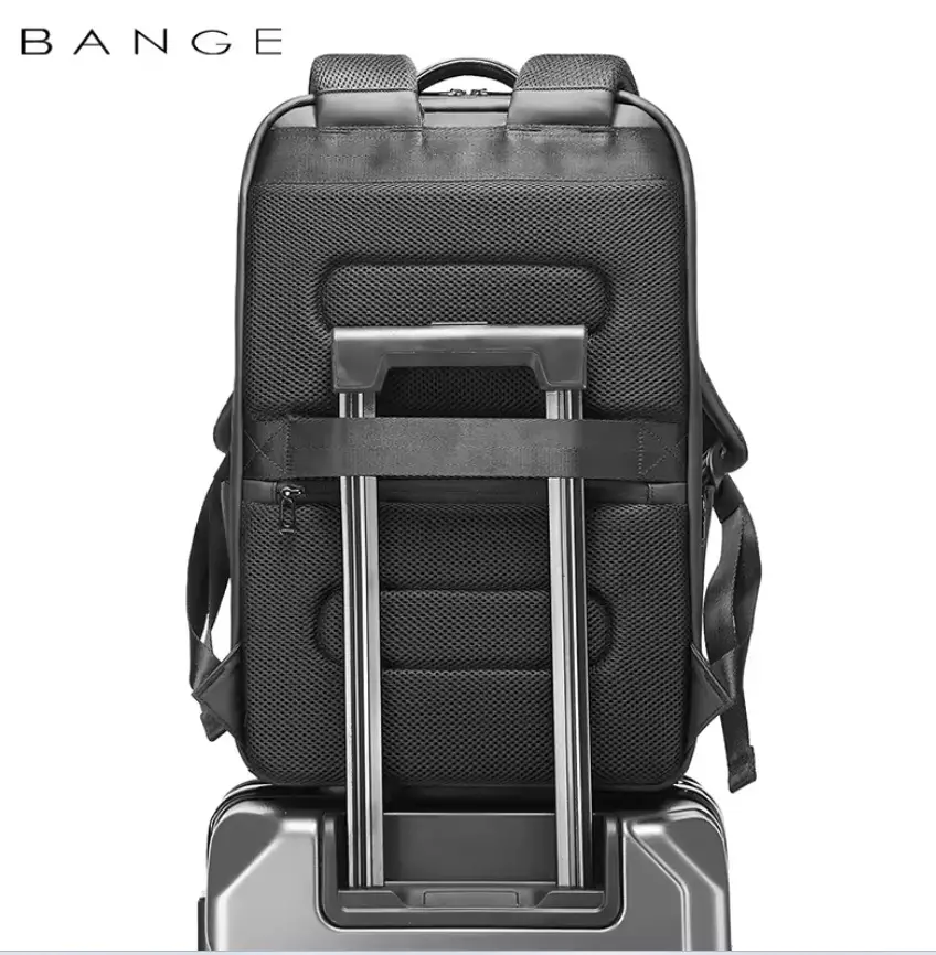Bange BG2953 Tas Ransel Backpack laptop Kerja Pria 15.6 Inch - Black