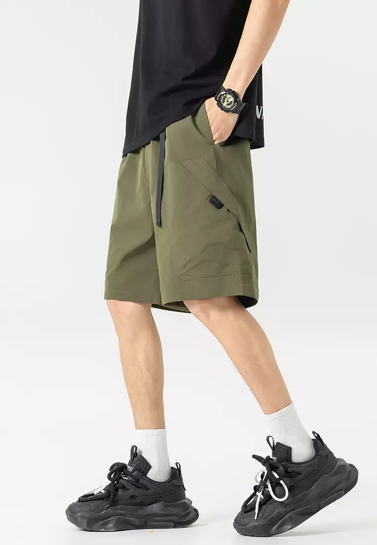 Multi-Pocket Functional Cargo Shorts GJL-B7003