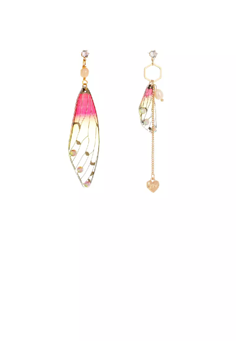 Buy Glamorousky Fashion Temperament Plated Gold Imitation Pearl