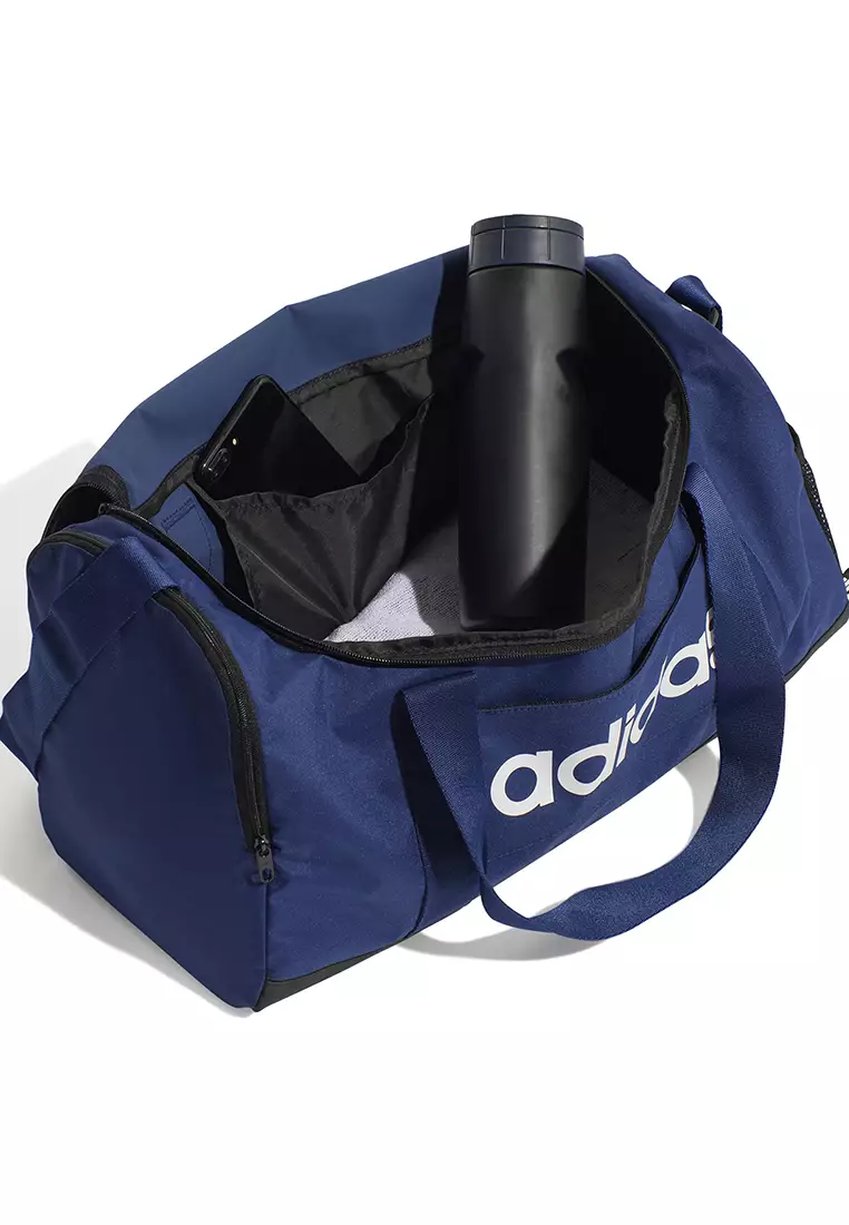 Jual ADIDAS adidas Lifestyle Linear Duffel Bag Small Unisex Blue IN6111 ...