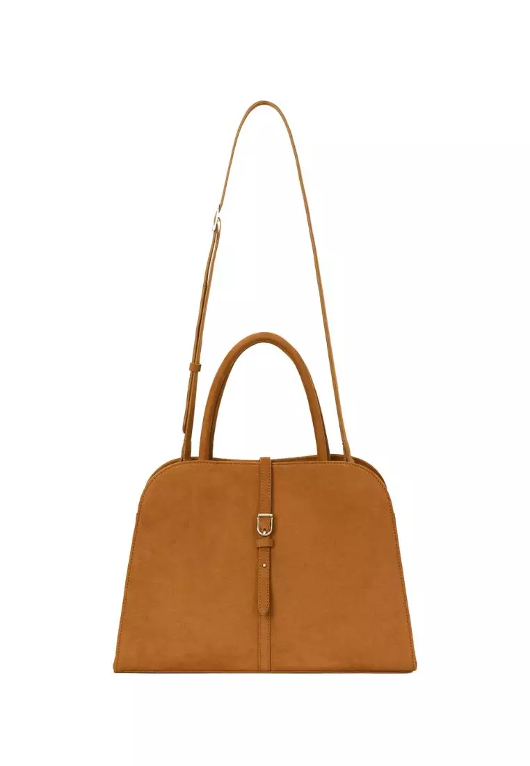 Jual Monorow Blanc Medium Suede Camel Original 2025 | ZALORA