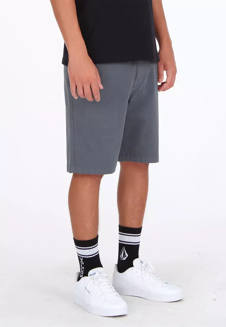 MWS FRICKIN MODERN STRETCH 21 SHORTS CHARCOAL HEATHER