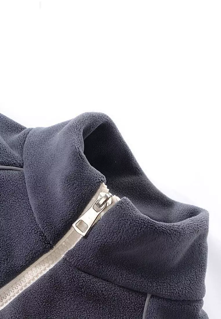 Wakakids Jaket Anak Bulu Sherpa Bludru Sweater Winter Musim Dingin Fur Warm Zipper Jacket 4444 Venrz Cream