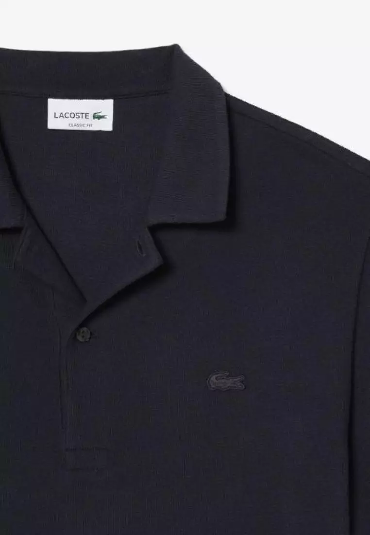 Classic Fit Textured Polo Shirt