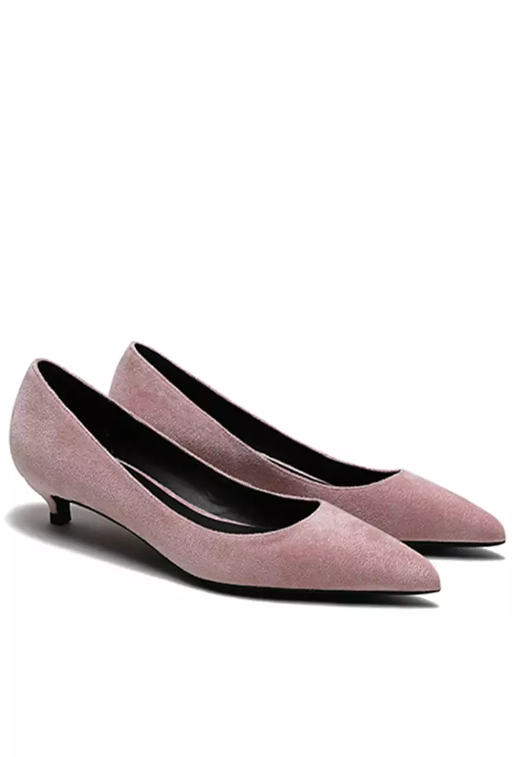 3CM Uniform Pointed High Heel Shoes HZL132