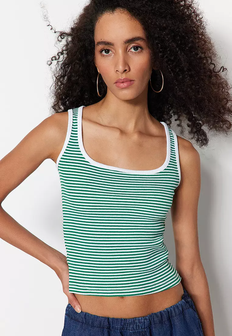 Buy Trendyol Green Camisole 2024 Online | ZALORA Singapore