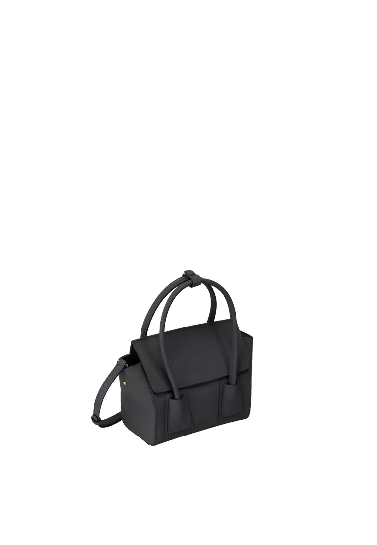 UNNI Mini Top Handle Bag - Black