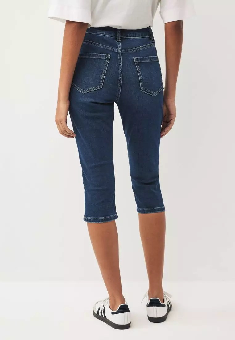 Pedal Pusher Cropped Jeans