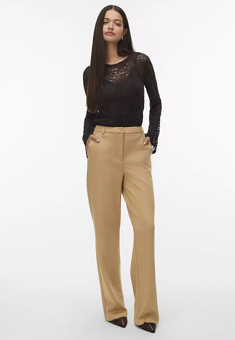 Long Sleeve Lace Top