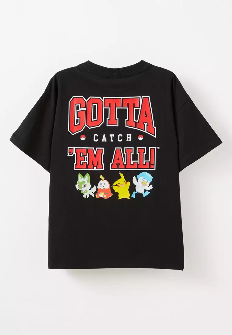 Pokémon Drop Shoulder Short Sleeve Tee