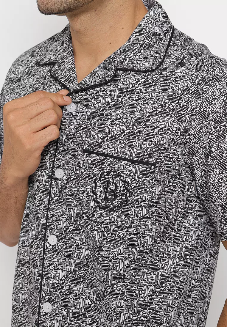 Byford Pyjama Short Sleeve Long Pant 1 set