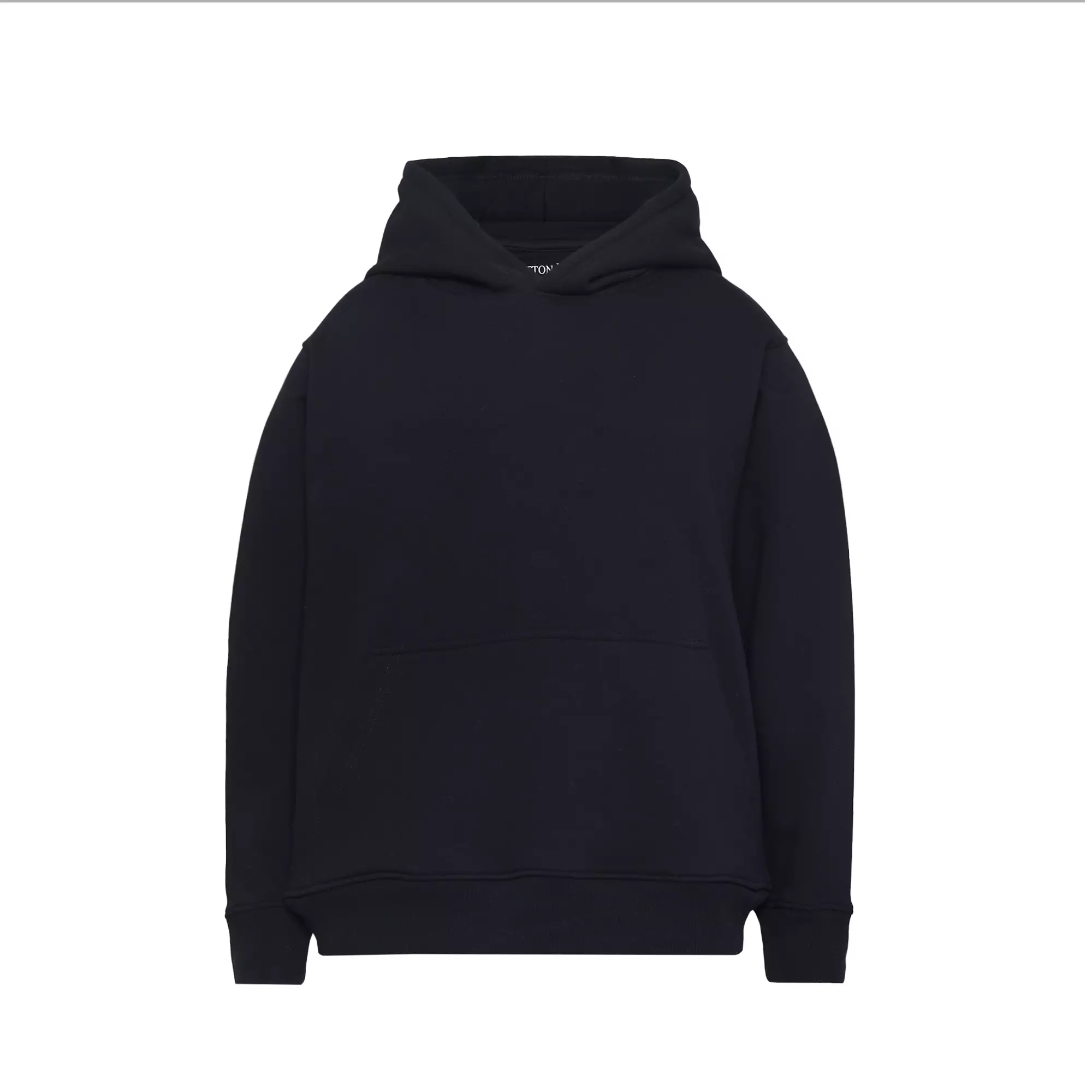 Cotton Well Cozzie Hoodie Sweatshirt with Hidden Pocket Black | Jaket Pullover Fleece dengan Kantong Tersembunyi Hitam