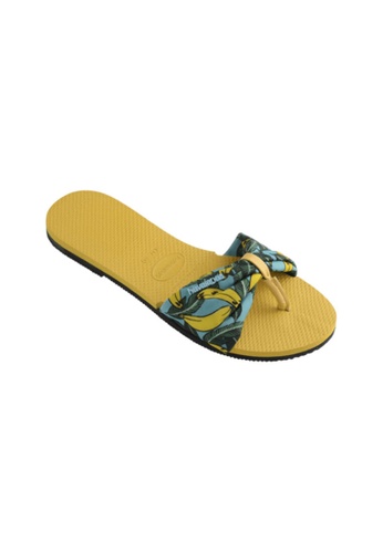 Havaianas yellow Women You Saint Tropez Sandals D6209SHB507259GS_1