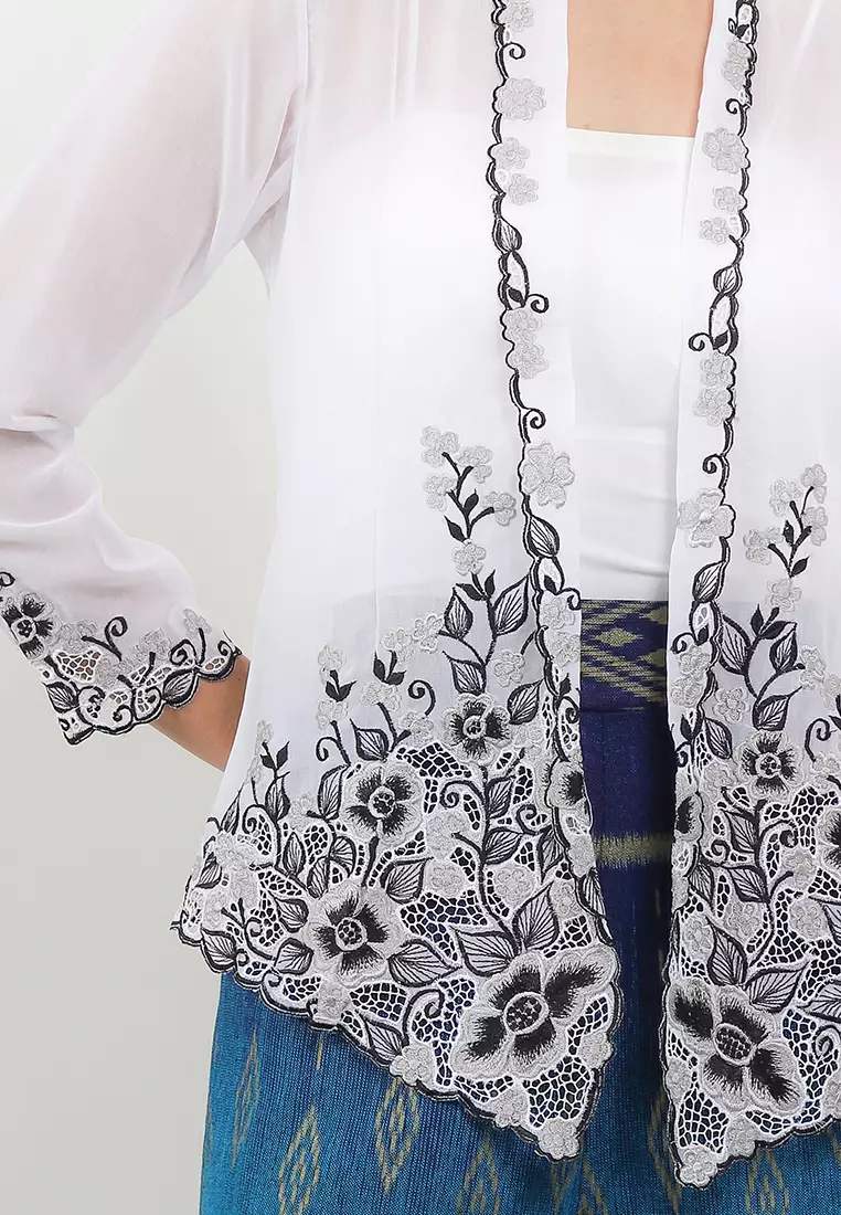 Embroidery-manual Outer Kebaya Long/Slv