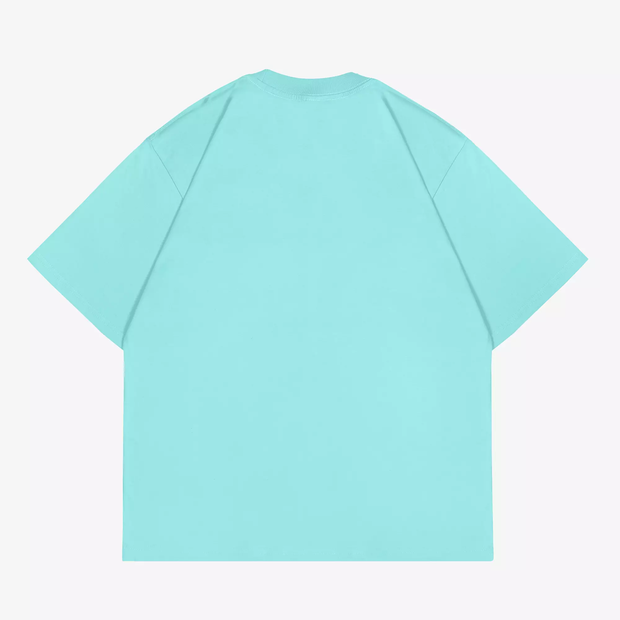 OOTDSUPPLY Oversized Tshirt Remember Blue Mint & Stabilo l Kaos Oversize Pria dan Wanita OVZ192