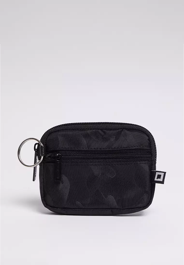 Camouflage Coin Purse With Ring
